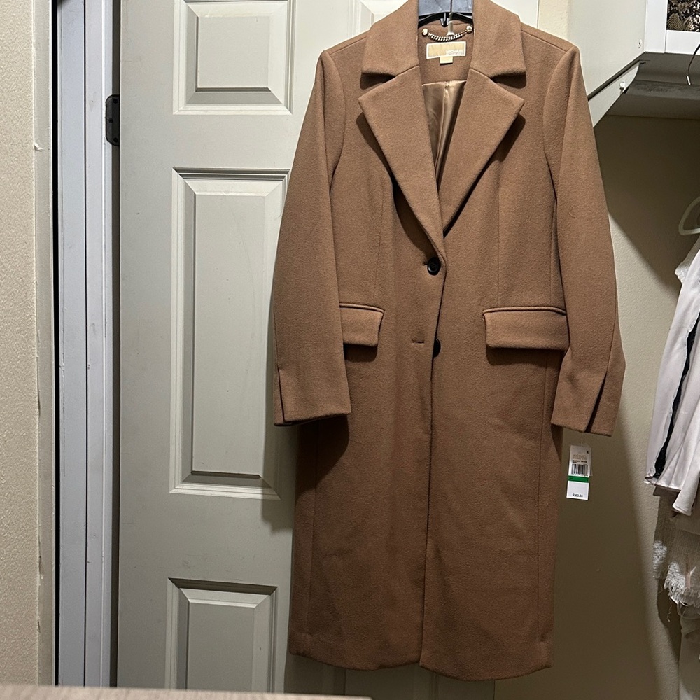 Michael Kors Classic Brown Trench Coat